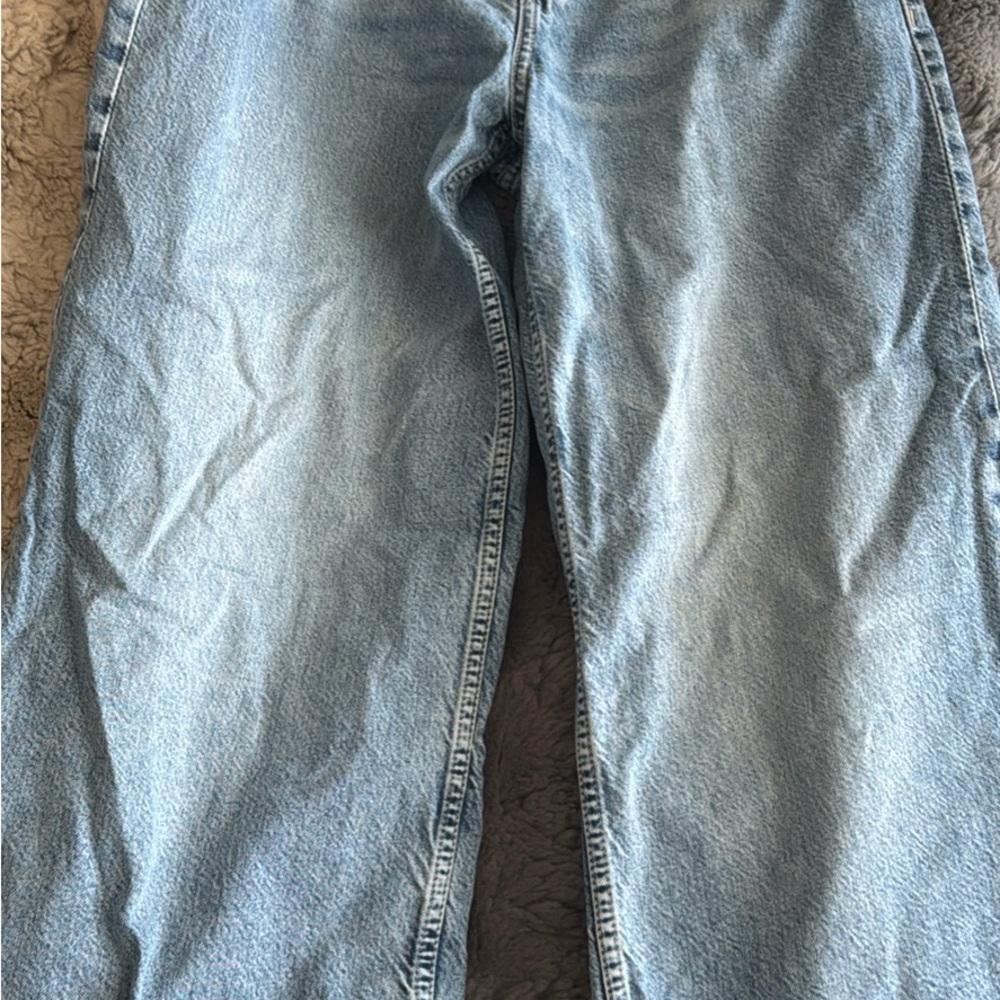 H&M Blue Flare & Wide Leg Jeans with Classic Denim Style